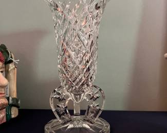 Vintage crystle vase