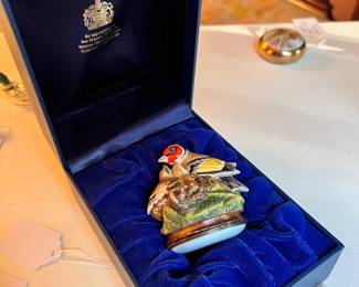 Halcyon Days enamel box