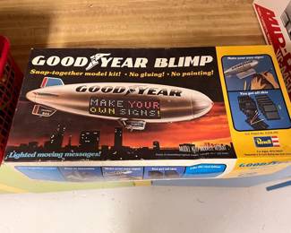 Vintage toys - model Good Year blimp - 1977