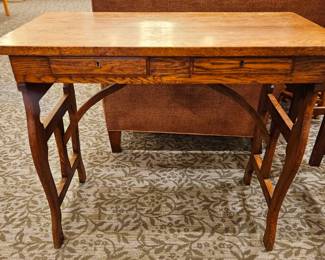Small wooden desk