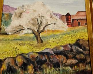 Tree painting