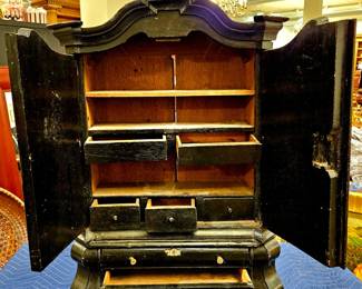 Small cabinet tabletop size 19th c Dutch