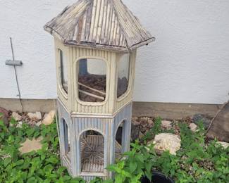 A garden decoration.