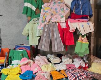 Vintage 1970s Baby/Children's Clothing. Baby-4T. More not pictured.