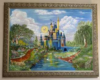 Hand painted. One of a kind.