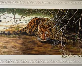 Around 5ft Long. Hand Painted.