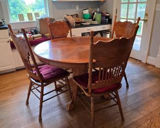 Table & chairs-$350