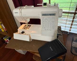 Sears Kenmore or table Sewing Machine with carrying case - Model # 385.19153