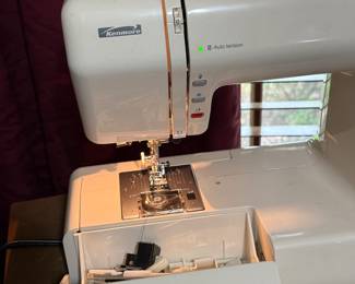 Sears Kenmore or table Sewing Machine with carrying case - Model # 385.19153