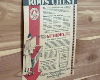 Vintage Roos Cedar Chest
