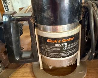 Black and Decker Router