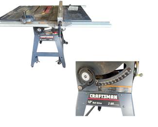 Craftsman 10" Belt Drive Table Saw