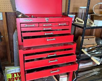 Stack On Toolbox with all its contents - sold all together