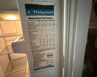 Hotpoint Upright Freezer