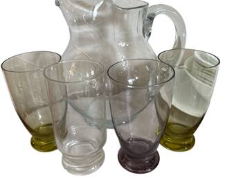 Pitcher and glass set
