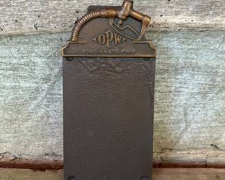 Rare OPW Cincinnati Clip Board with Gas Pump