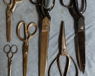 Old Scissors Incl. Keen Kutter