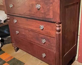 Period Cherry Chest of Drawers