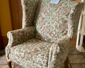 Wing back chair