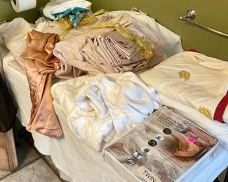 Sheets and towels