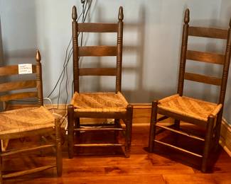 High back chairs