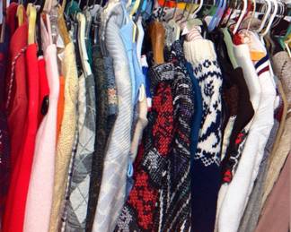 Men’s sweaters, t-shirts and more!