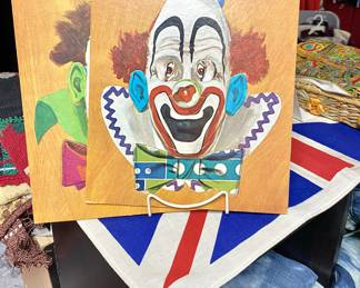 Clown paintings
