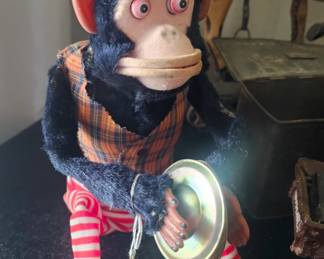 Mid-century toy monkey yamani