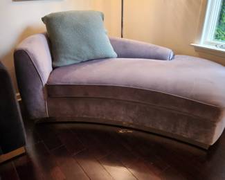 Velvet Chaise Lounge