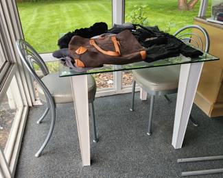 Patio table and chairs