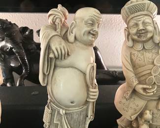 #22 $70.00 Japanese the Seven lucky Gods figures 9"T