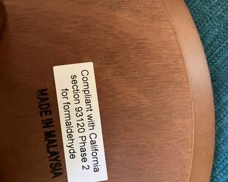 #14 $180.00 $60 each 3 round side tables