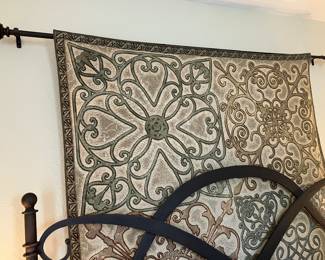 #87 $150.00 Tapestry & Rod 52xx52 + rod