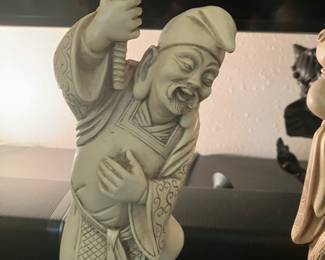 #22 $70.00 Japanese the Seven lucky Gods figures 9"T