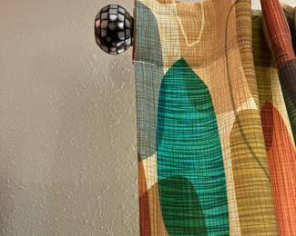 #19 $300.00 for 2 pairs OR $150 per pair Curtains set by Spoon flower 85Tx48 (2 sets) (new $134 per panel)