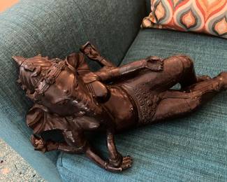 #25 $120.00 Ganesha India bronze 17x8
