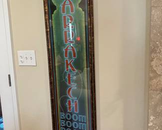 #53 $80.00 Marrakech Boom Boom room poster 58x14