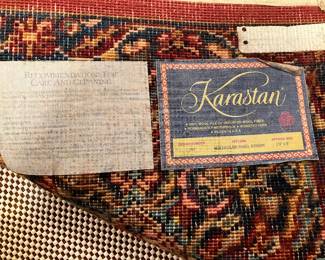 #58 $300.00 Vintage Kazastan Indian rug 5'9x9 wool