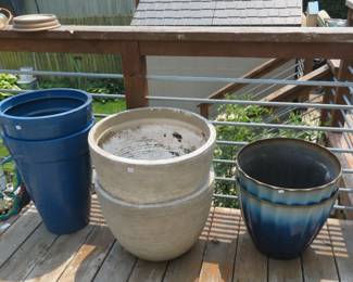 More planters.