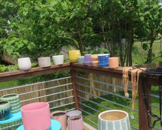 More planters.