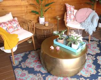 Wonderful lanai filled with fun items.
