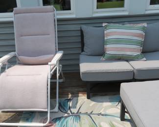 Lounge chair.