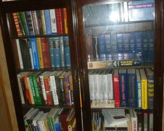 another cabinet w/more books