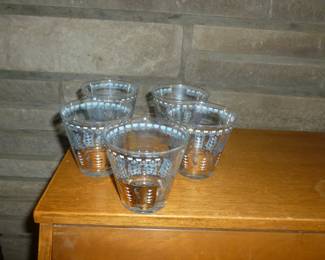 mid-century glassware
