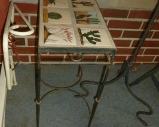 tile-top table