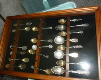 Souvenir Spoons..mostly sterling