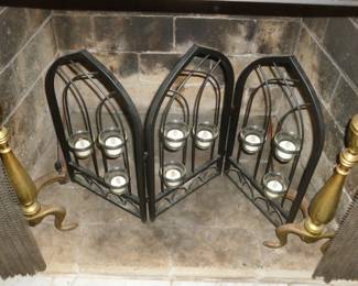 Fireplace candles