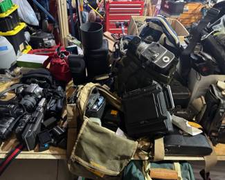 Various cameras.
