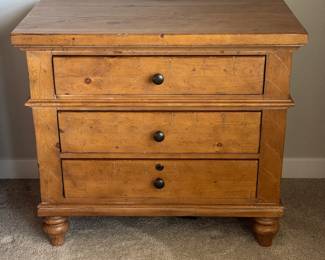 Aspenhome bedside table w/built in electronic station