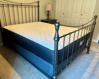 Queen size bed and frame